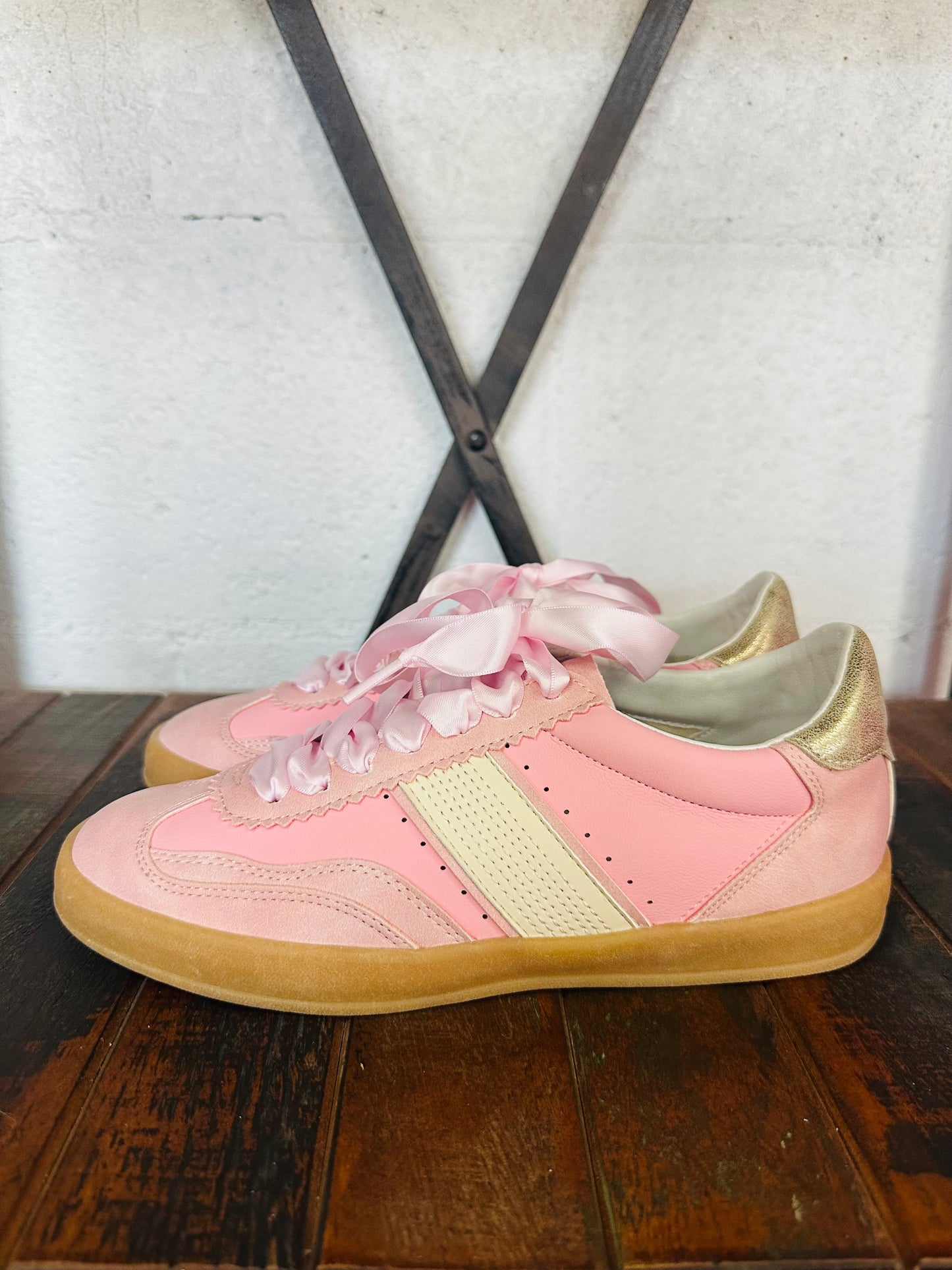 The Dixie Pink Sneaker