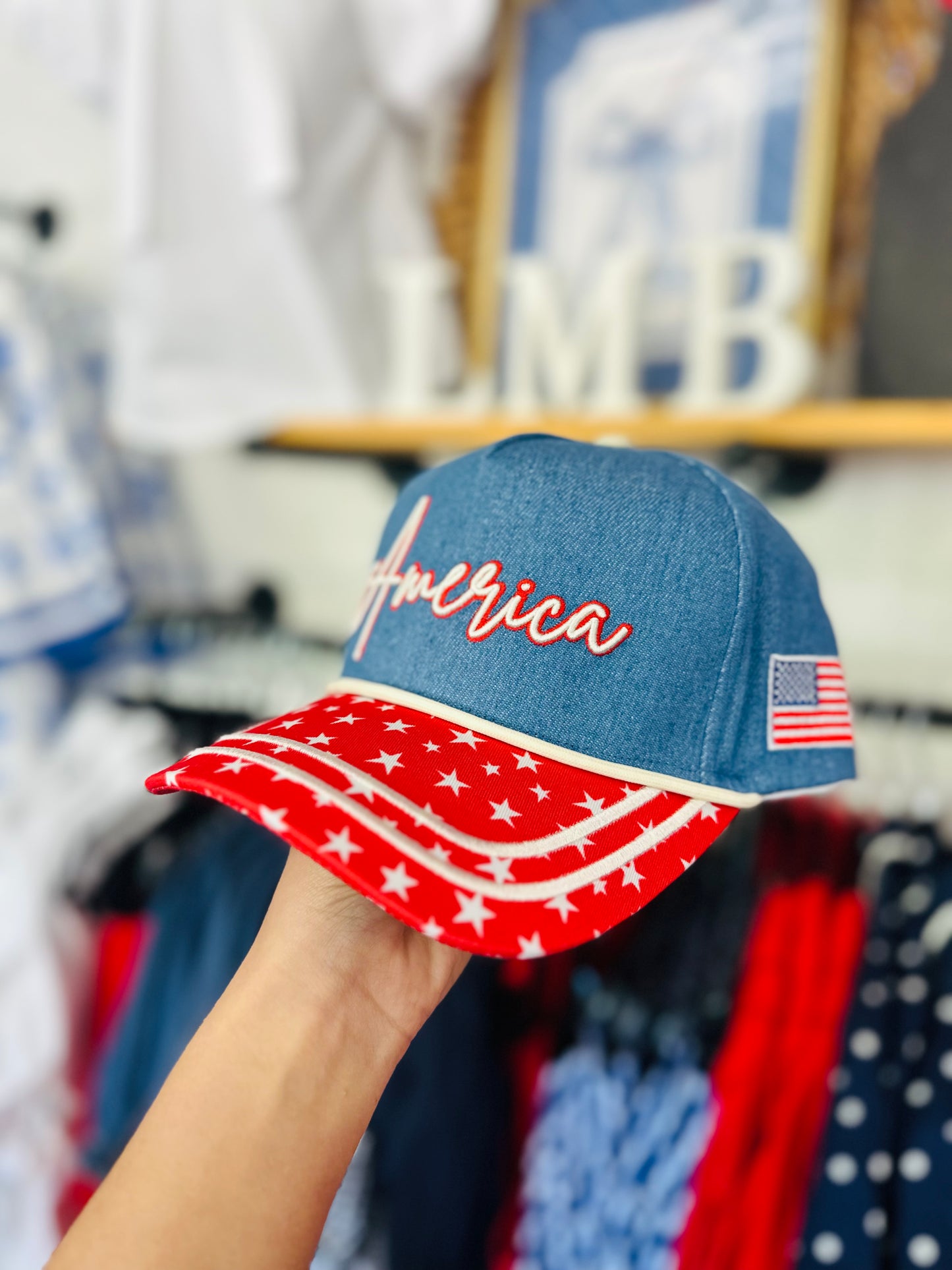 The Made In America Embroidered Trucker Hat