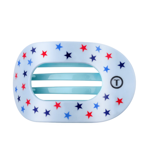United We Sparkle Flat Round Hair Clip