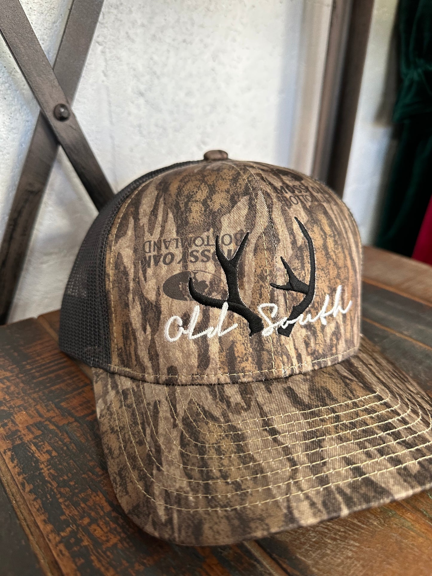 Racked Trucker Hat (Bottomland / Light Charcoal)