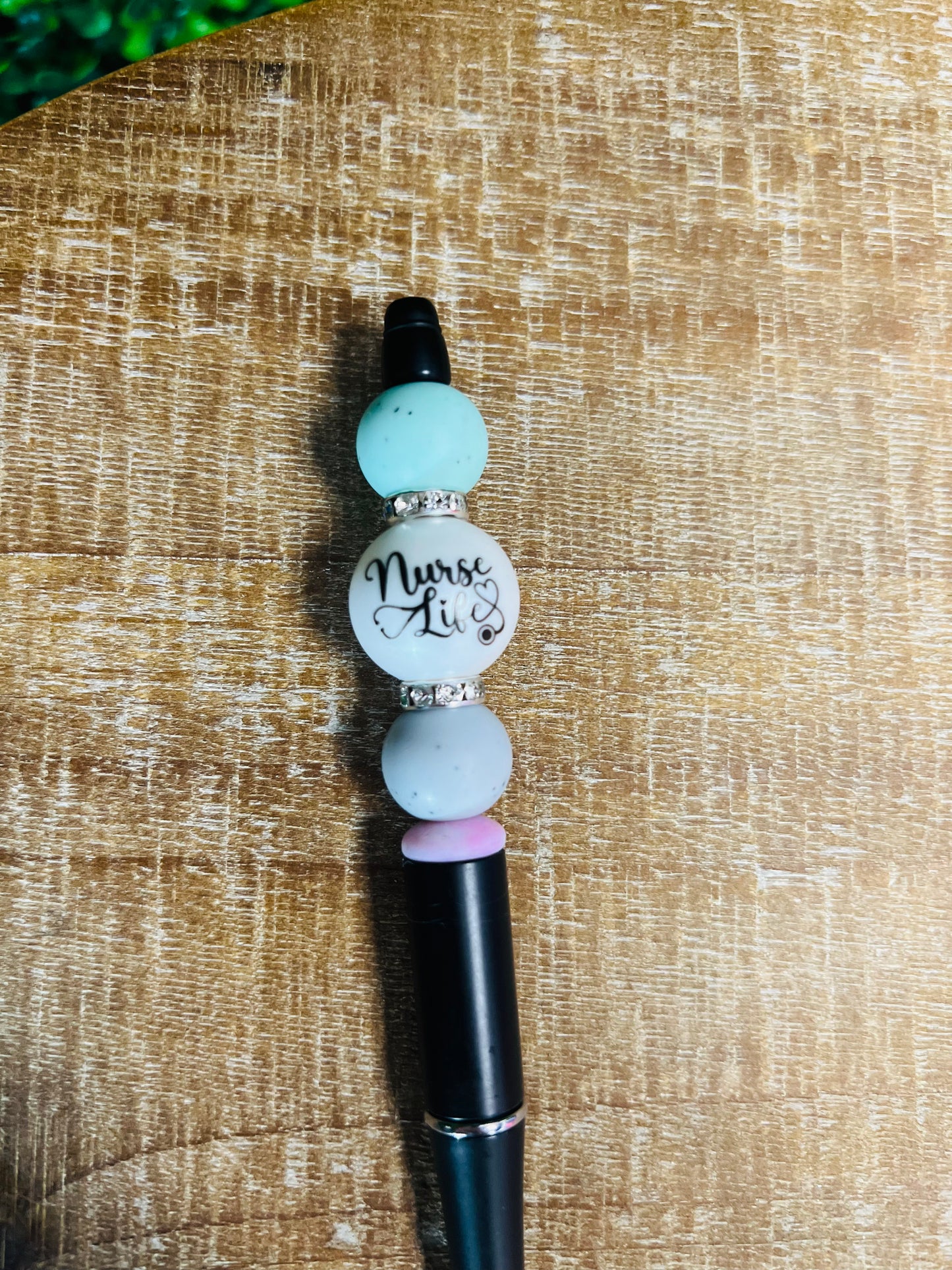 Nurse Life Beaded Pen