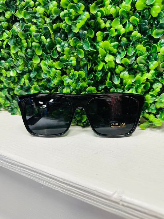 Black Square Sunglasses