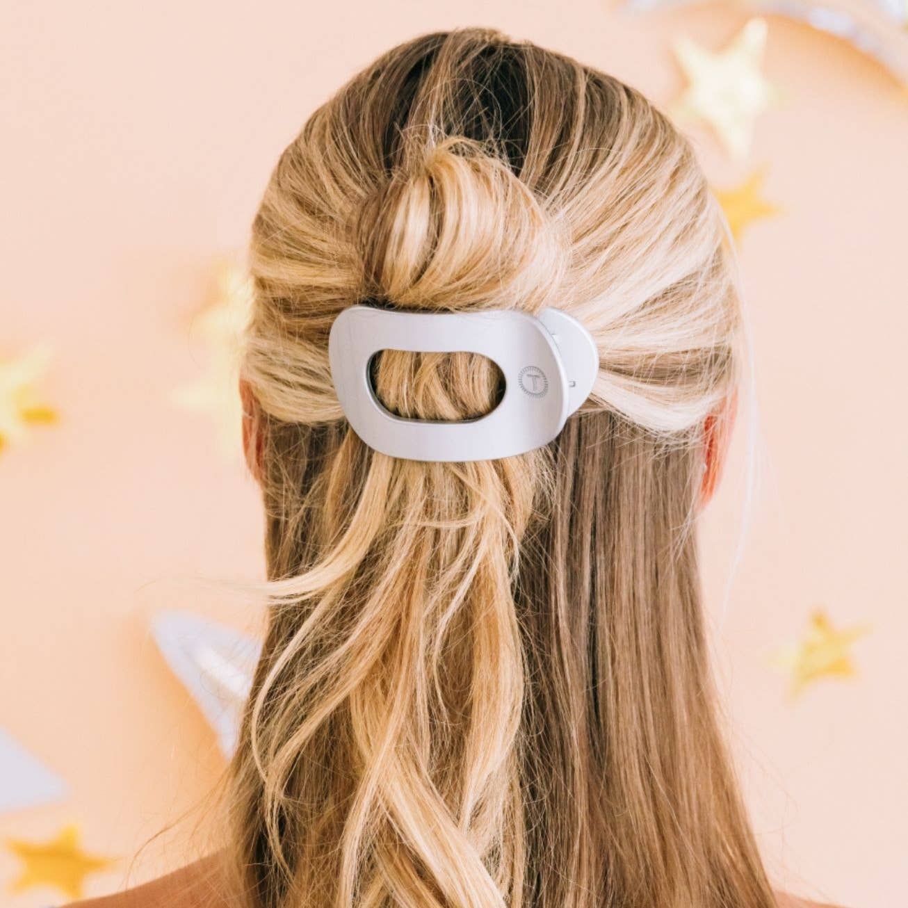 Disco Daydream Round Flat Hair Clip