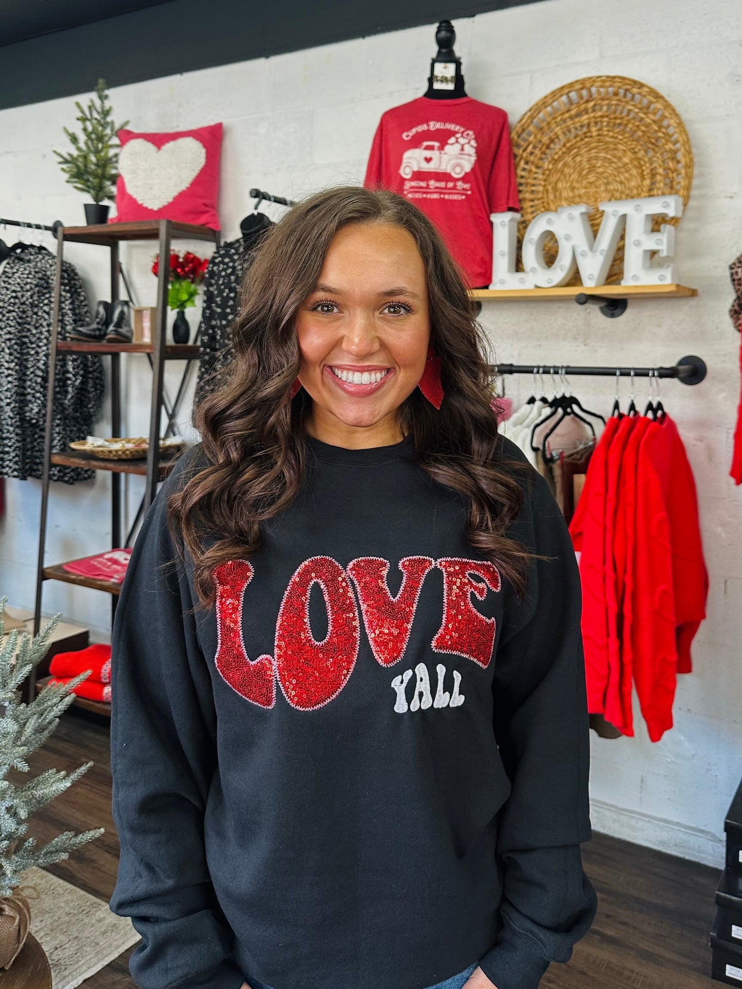 Love Y'all Valentine Sweatshirt