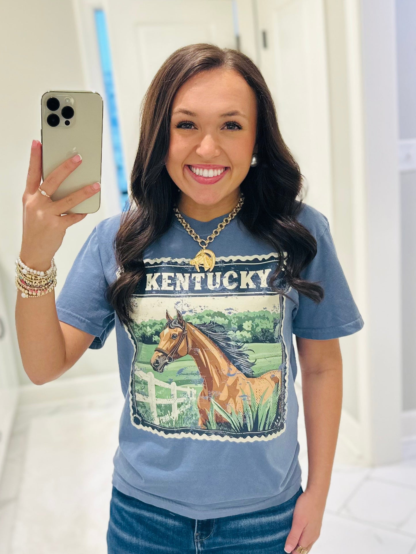 The Kentucky Vintage Horse Stamp Tee