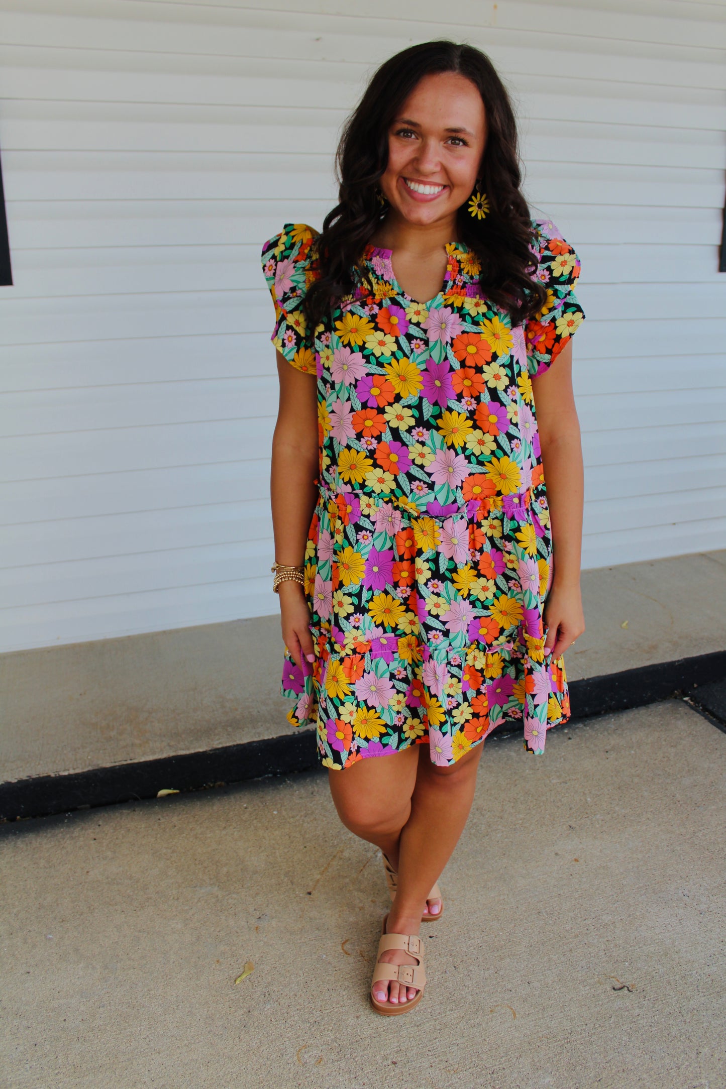 The Cassie Floral Print Dress