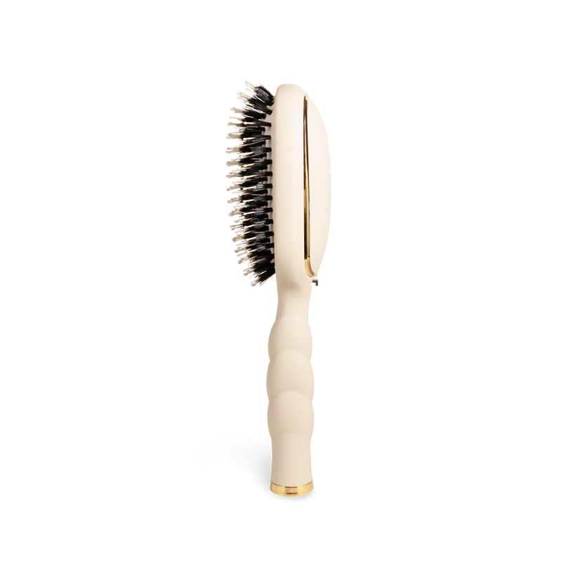 Boar Bristle Hair Brush - Tan