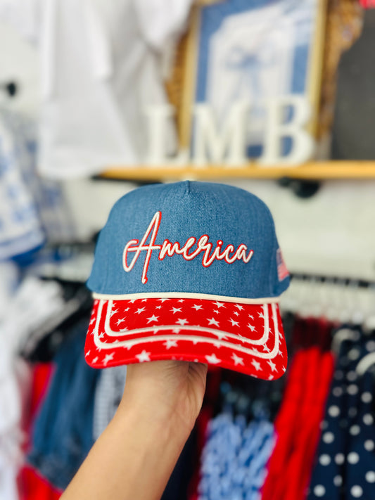 The Made In America Embroidered Trucker Hat