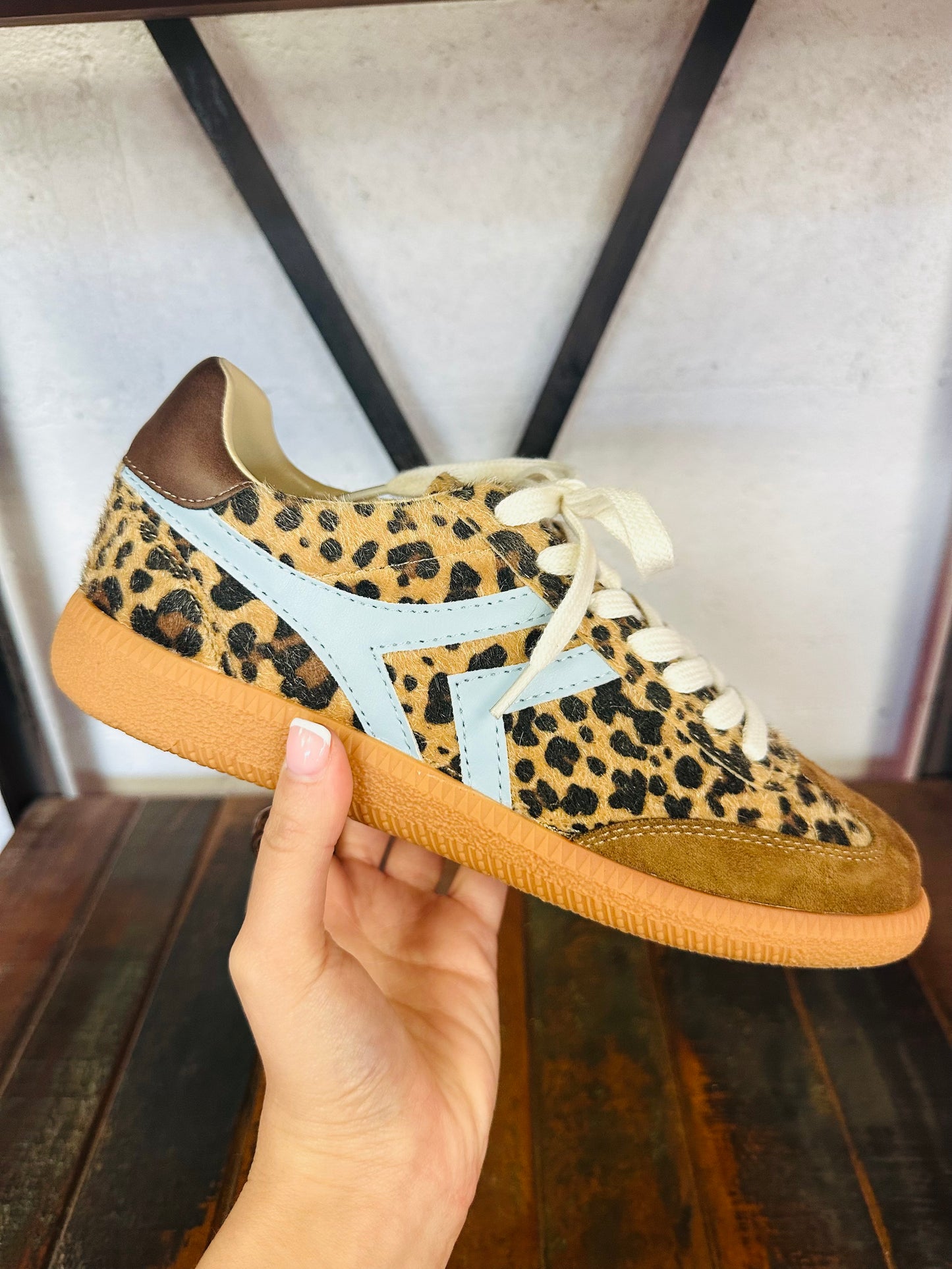 The Xena Leopard Sneaker