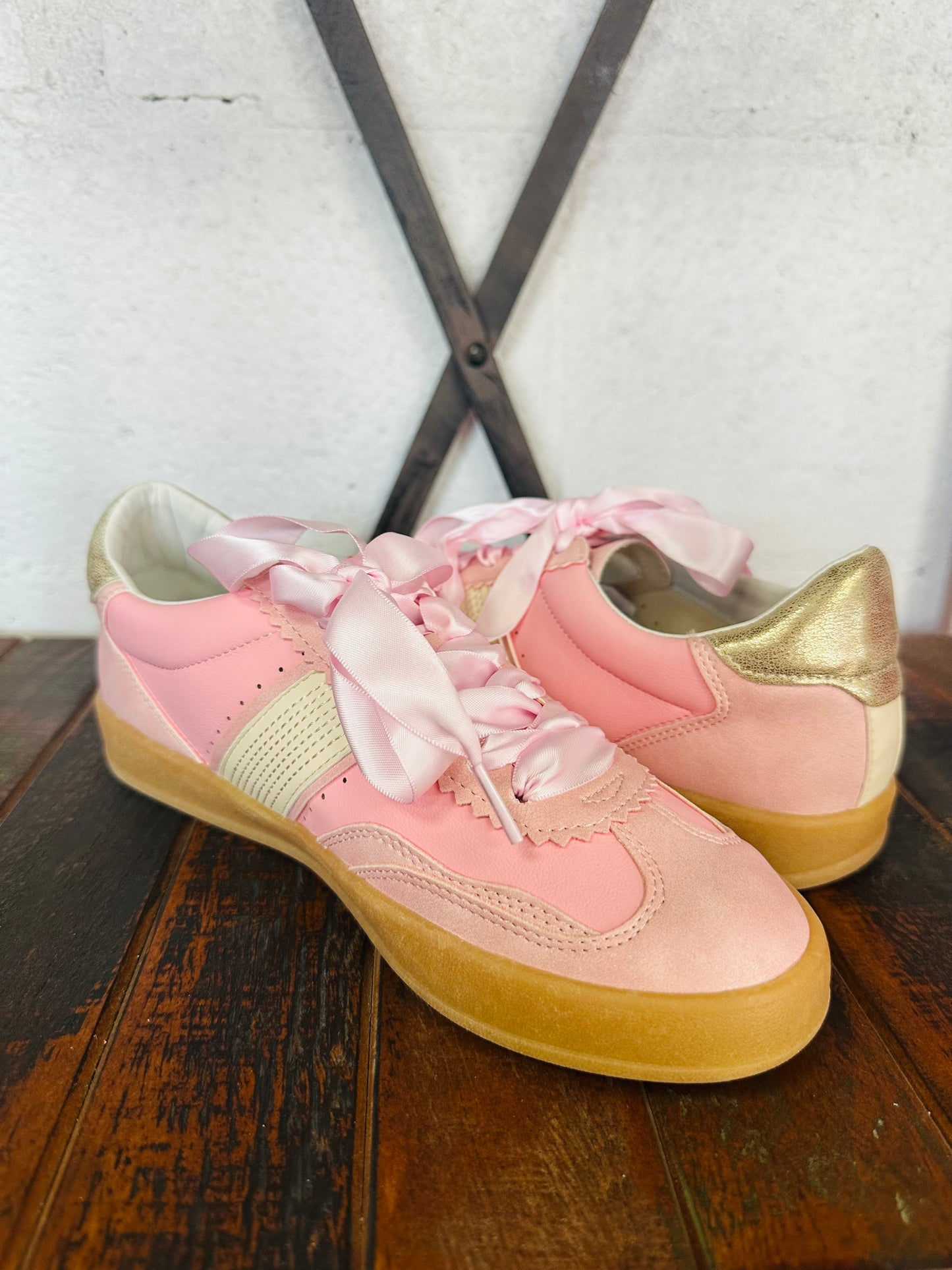 The Dixie Pink Sneaker