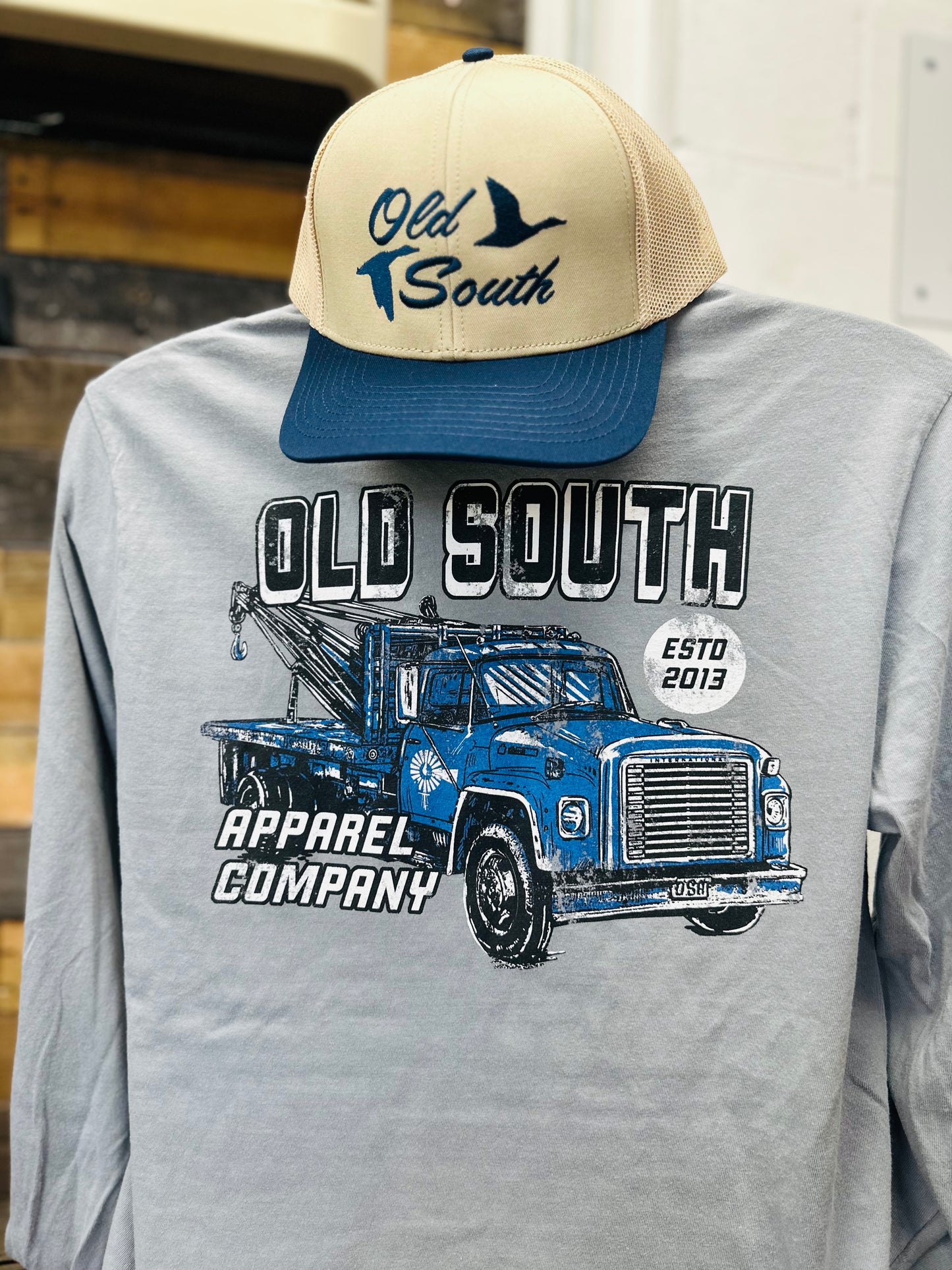 Old School Tow Long Sleeve Tee