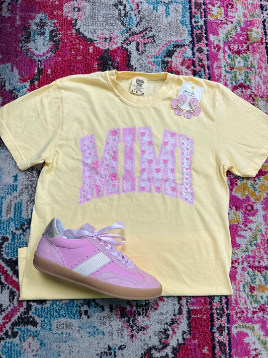 The Mimi Pink Pastel Coquette Tee