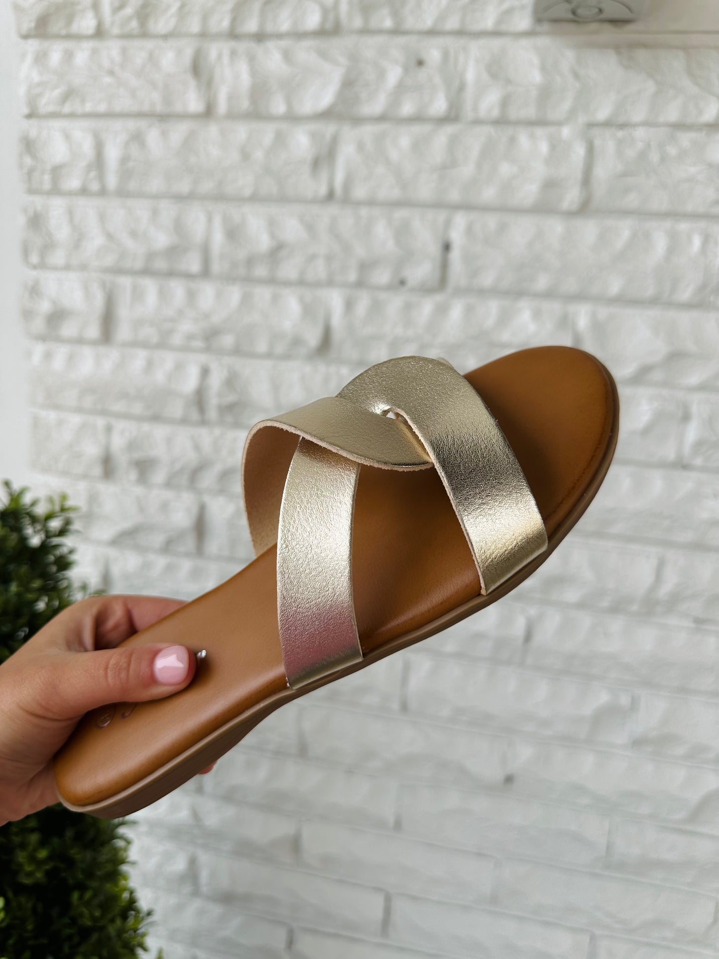 The Kate Gold Sandal