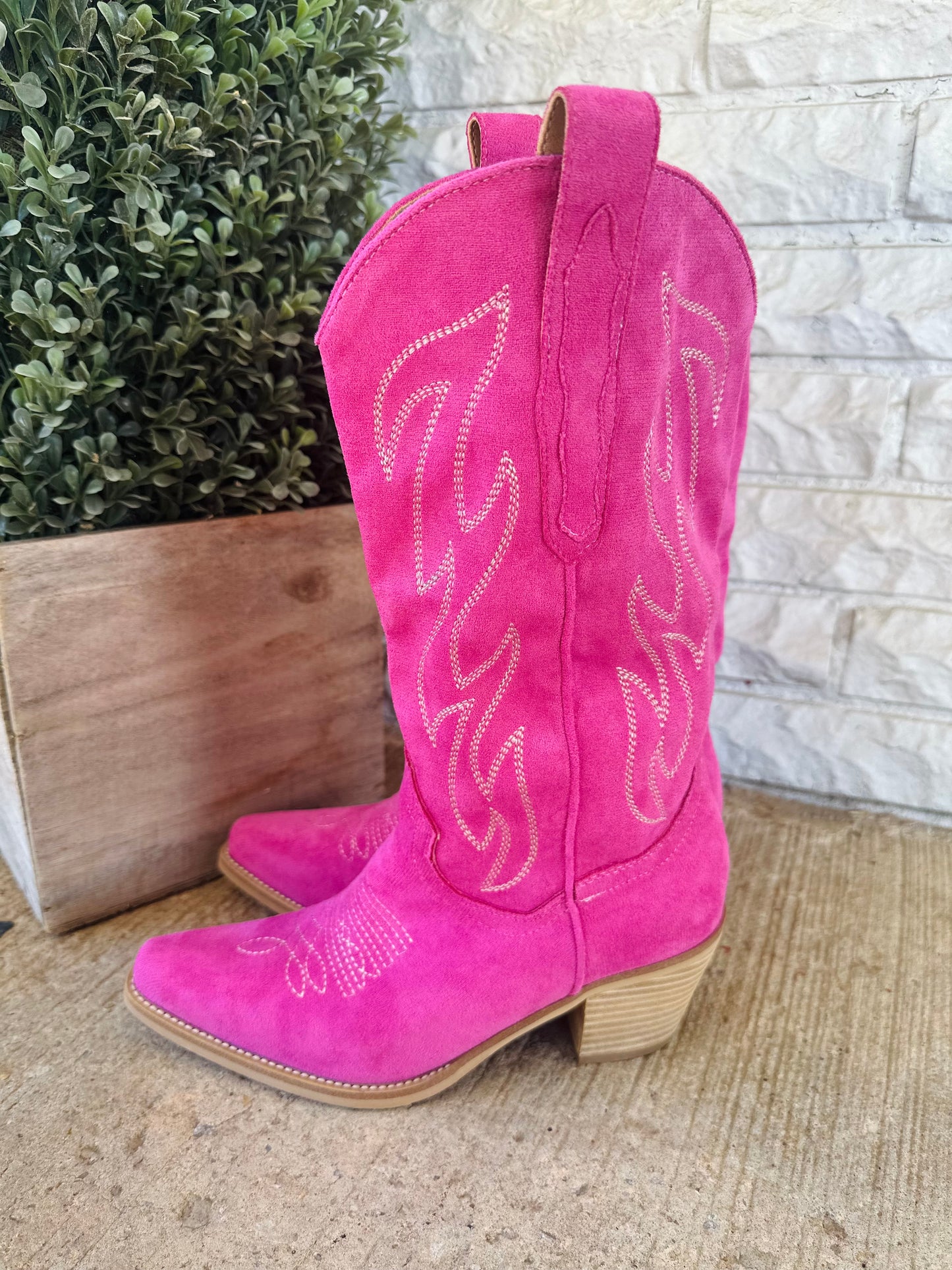 The Odelia Hot Pink Boot