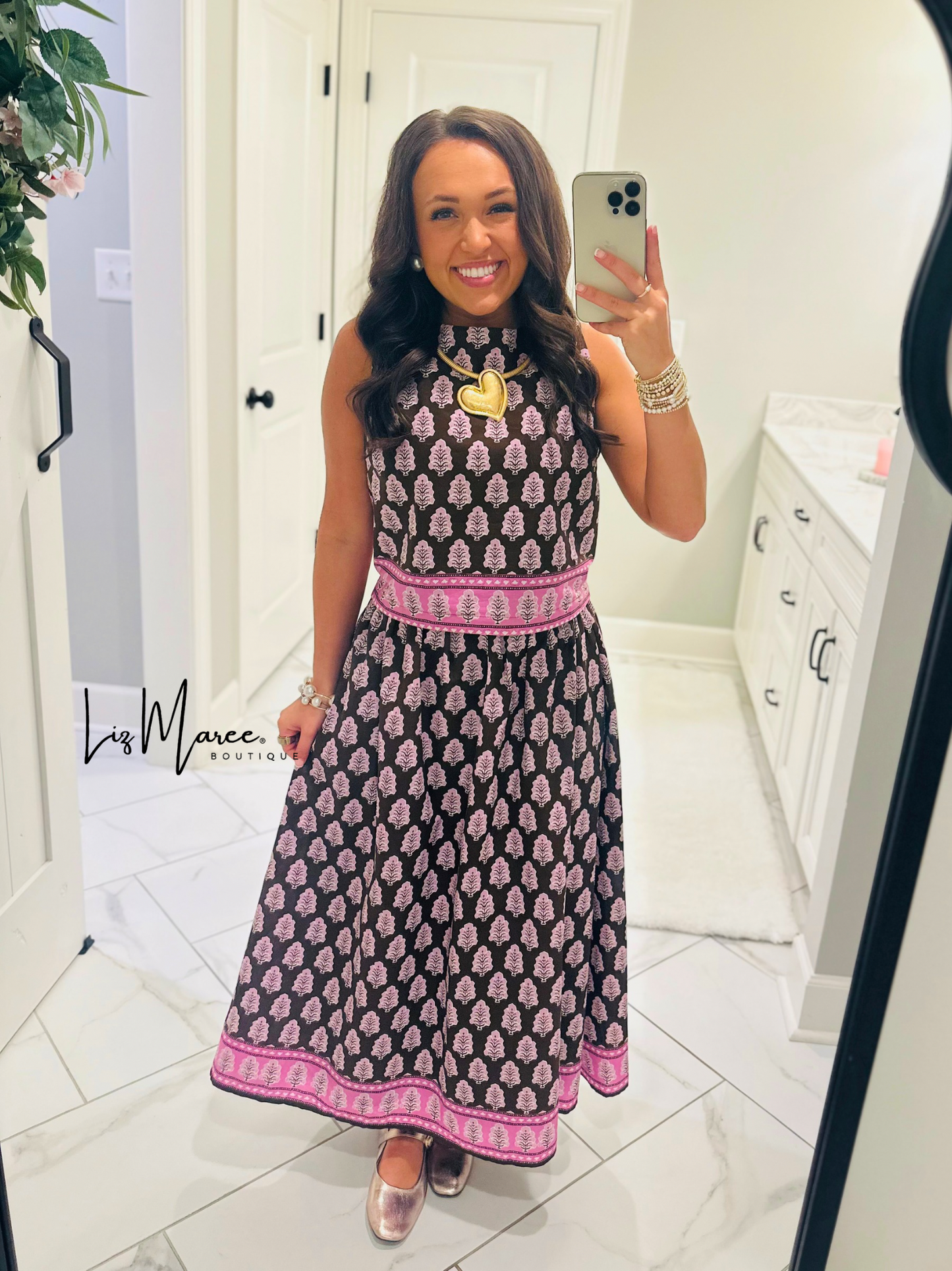 The Natalie Brown Floral Top