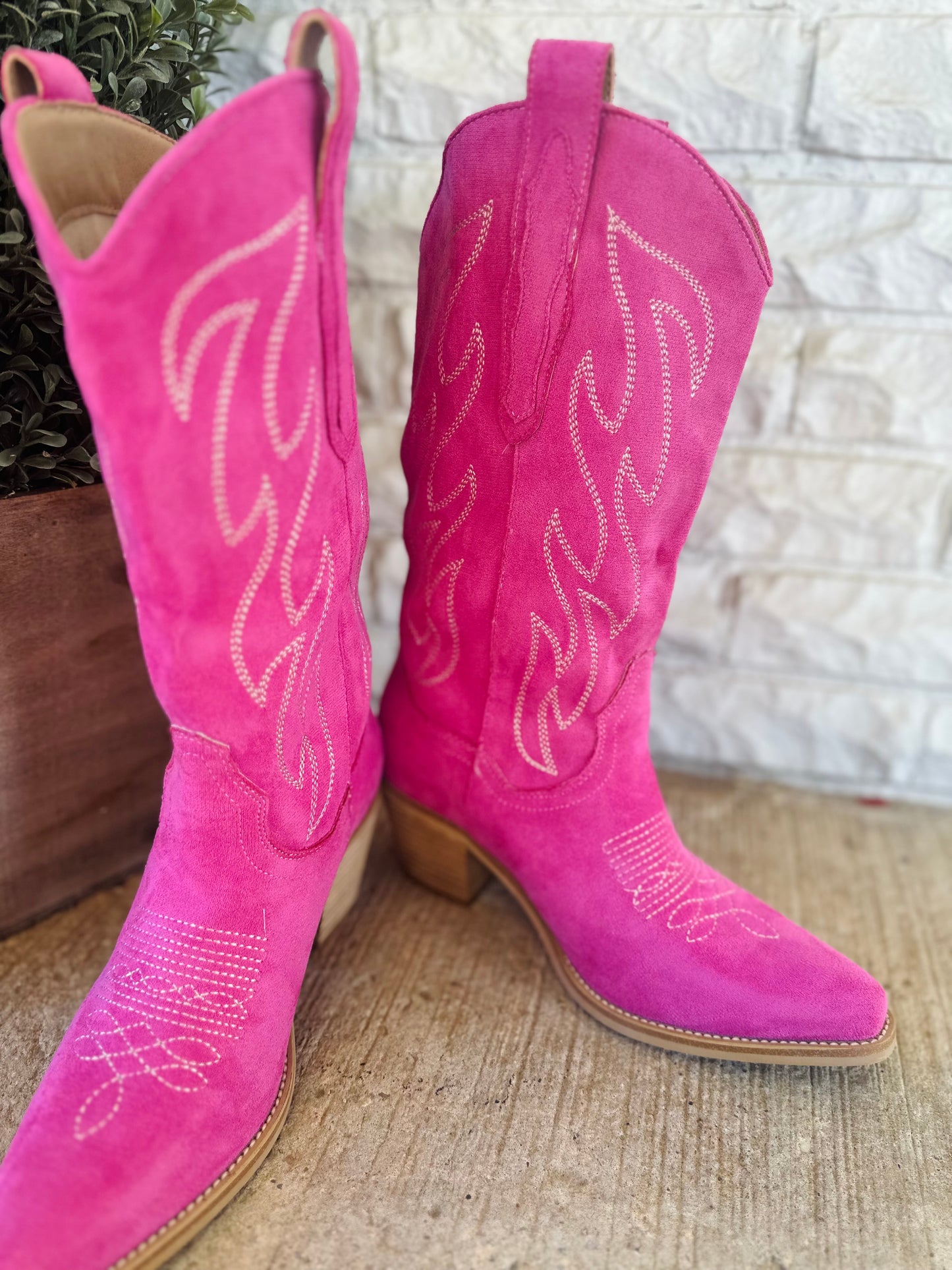The Odelia Hot Pink Boot