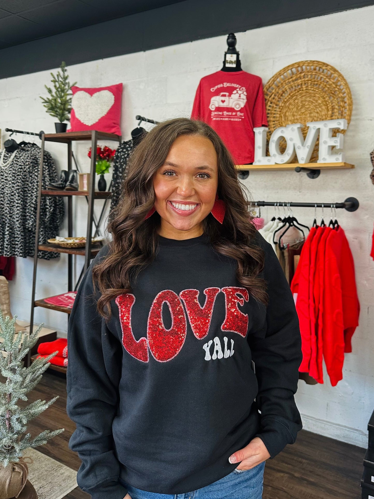 Love Y'all Valentine Sweatshirt