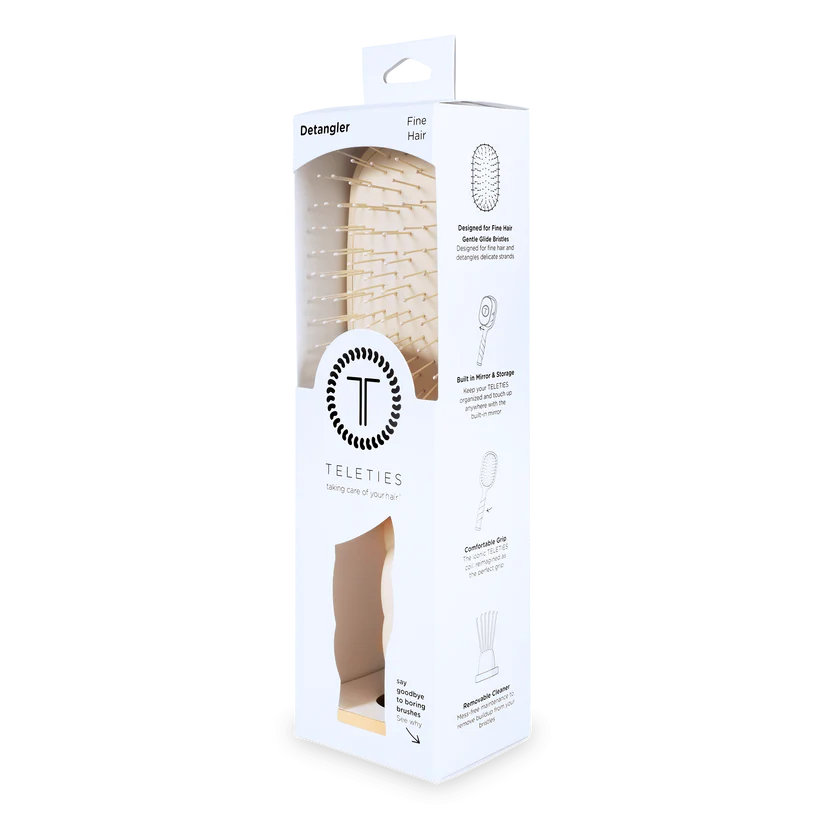 Detangler Hair Brush for Fine Hair – Tan