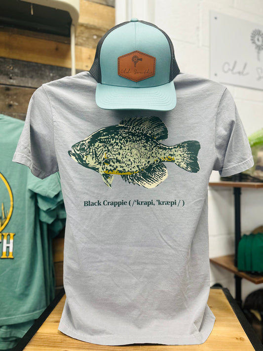 Crappie Fish Short Sleeve Tee