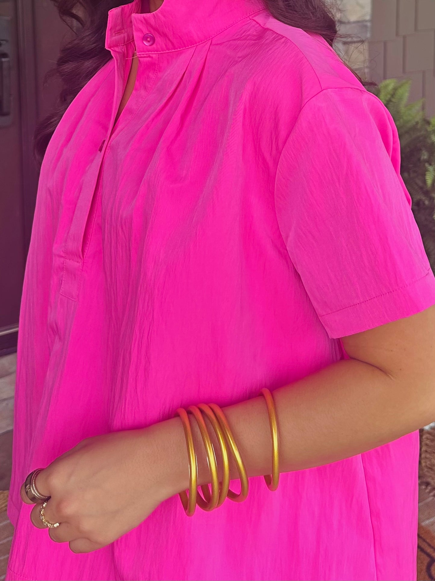 The Rosie Pink Top + Skirt Set
