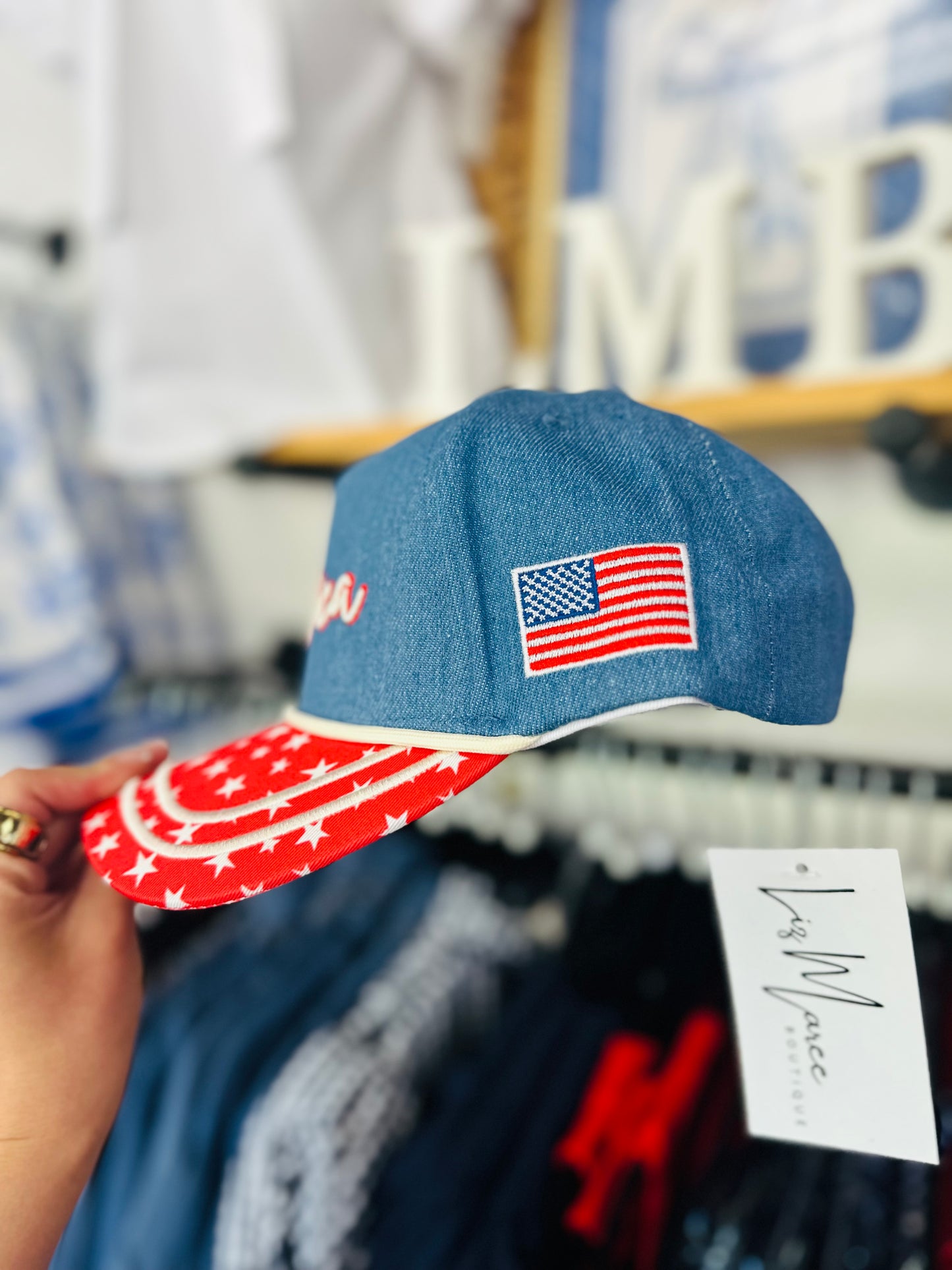 The Made In America Embroidered Trucker Hat