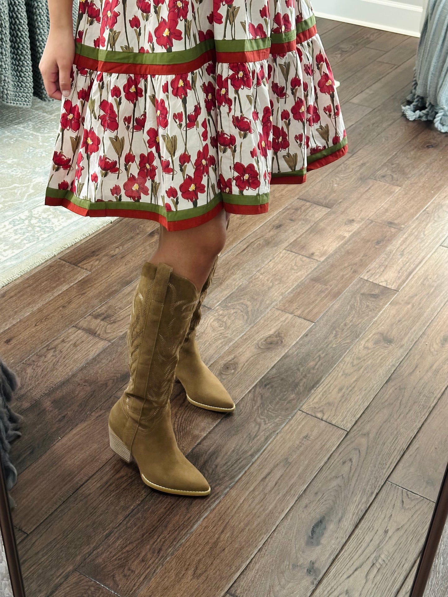 The Samara Brown Western Boot