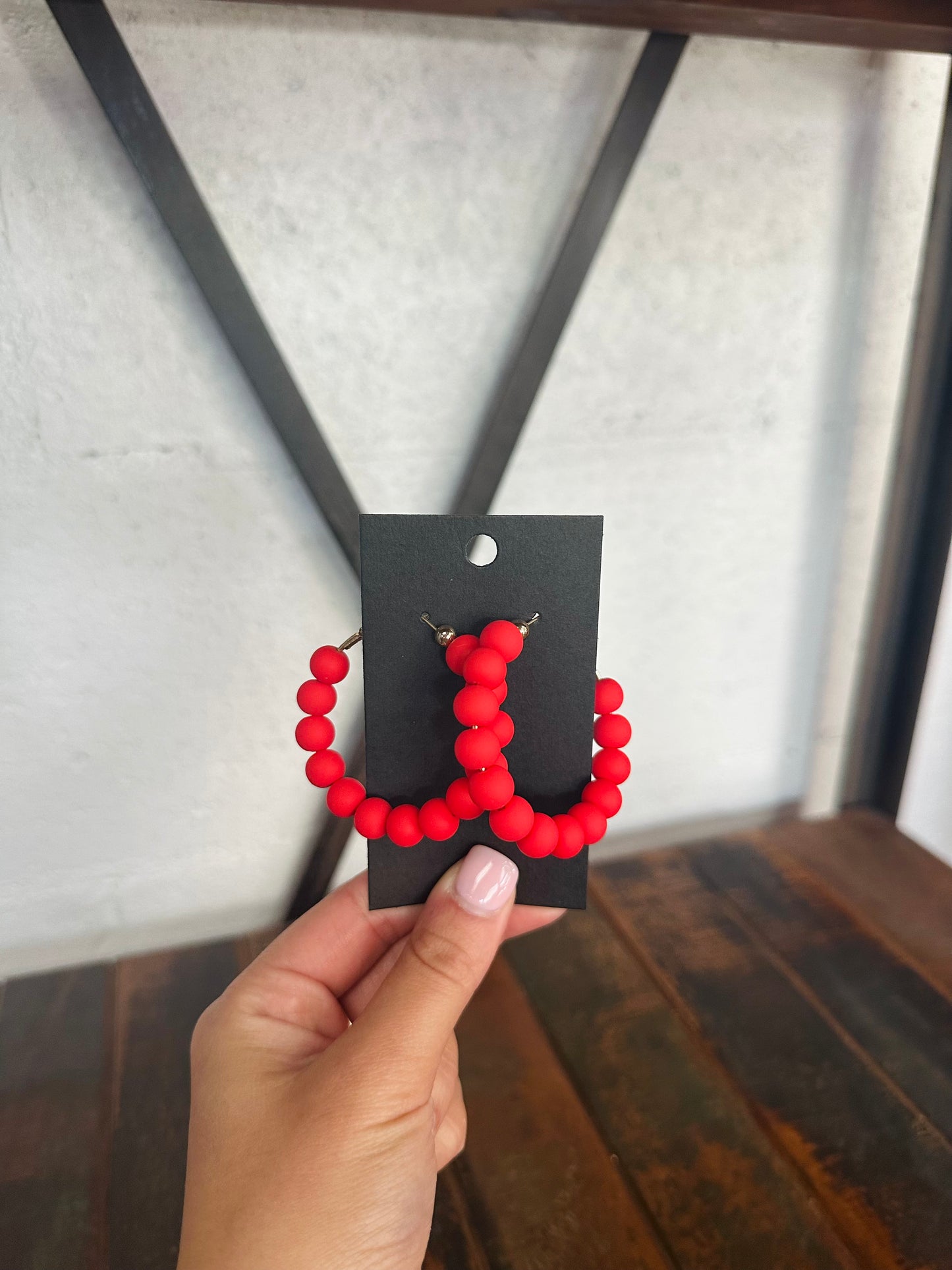 Red Ball of Fun Hoops