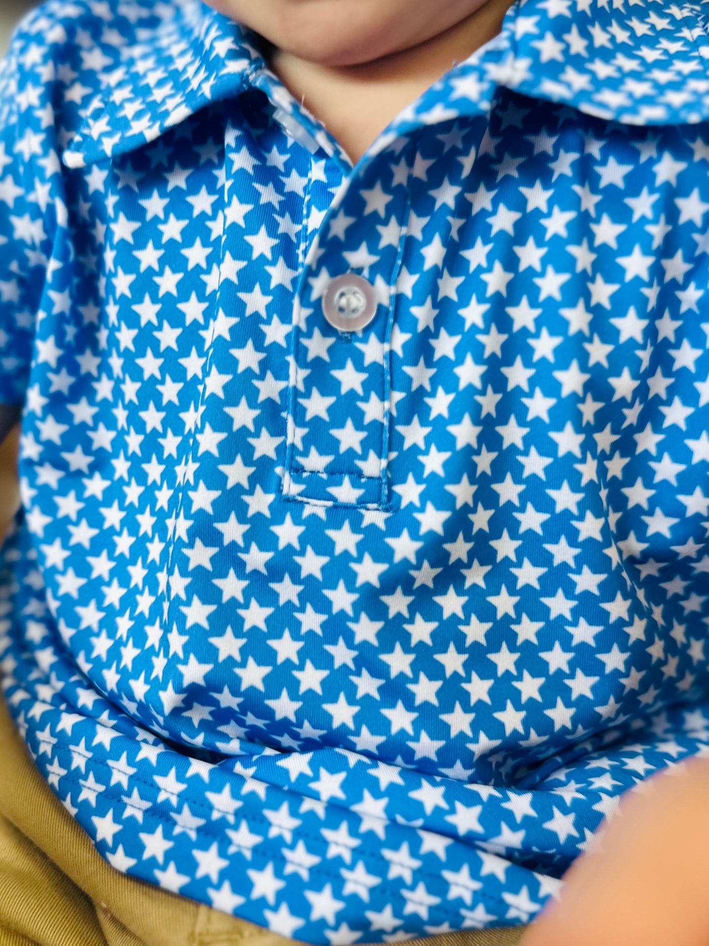 The Boys Blue Stars Performance Polo