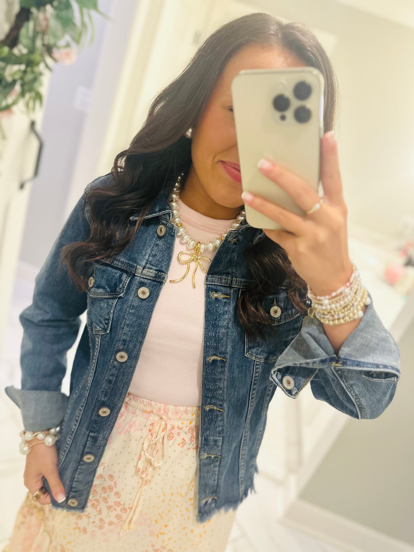 Dark Stone Wash Denim Jacket