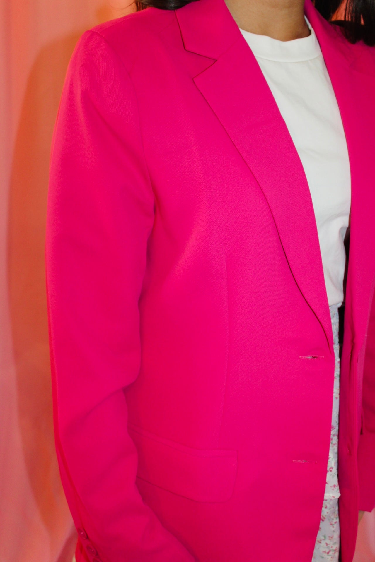 The Fuchsia Pink Blazer