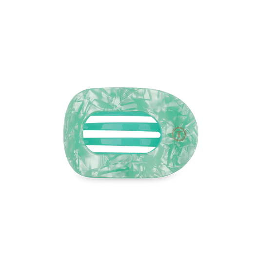 Spring Splash Flat Round Hair Clip