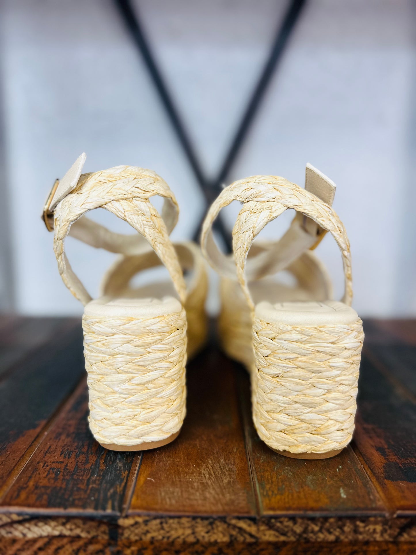 The Kerry Woven Platform Wedge