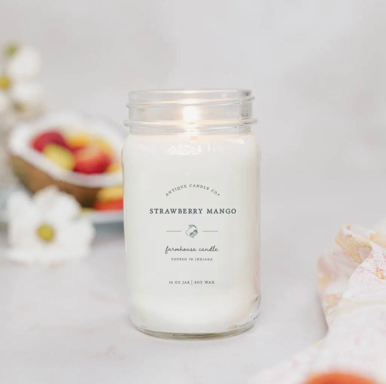 Strawberry Mango 16oz Candle