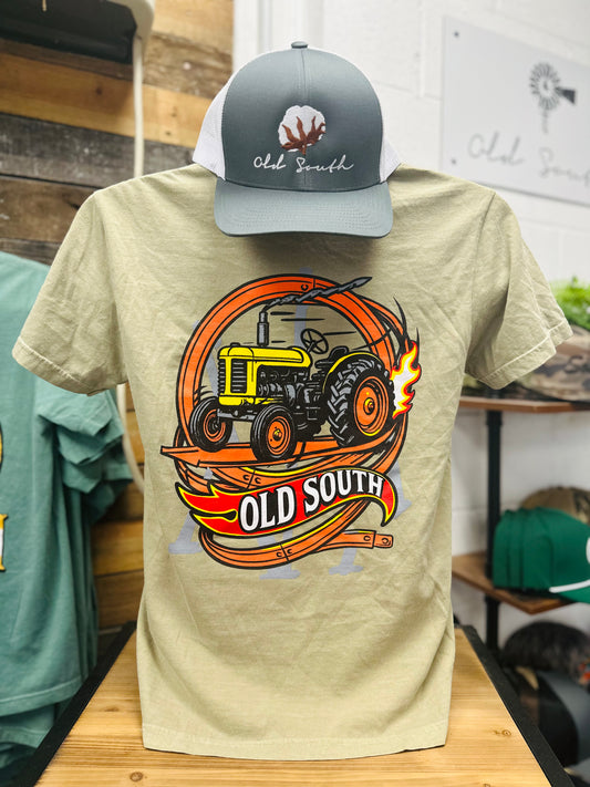 Tractor Wheels Short Sleeve Tee