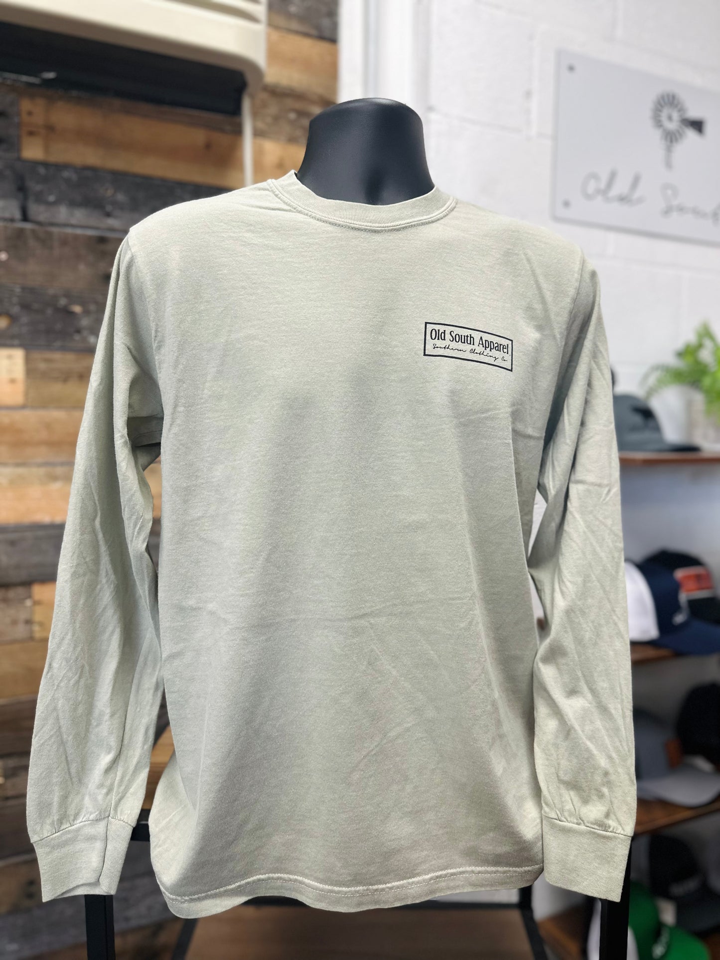 Camo Logo Long Sleeve Tee