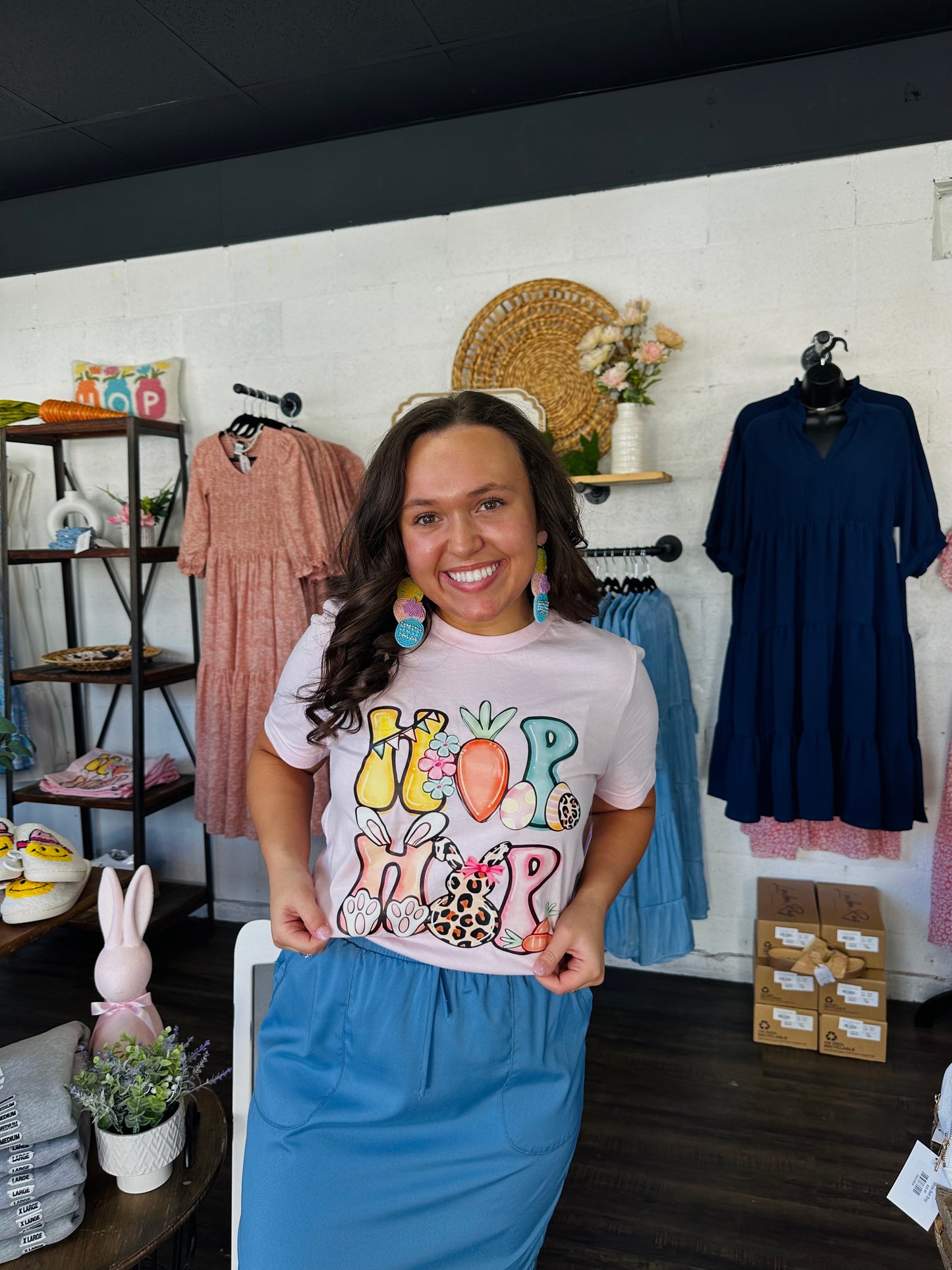 Hip Hop Pink Easter Tee