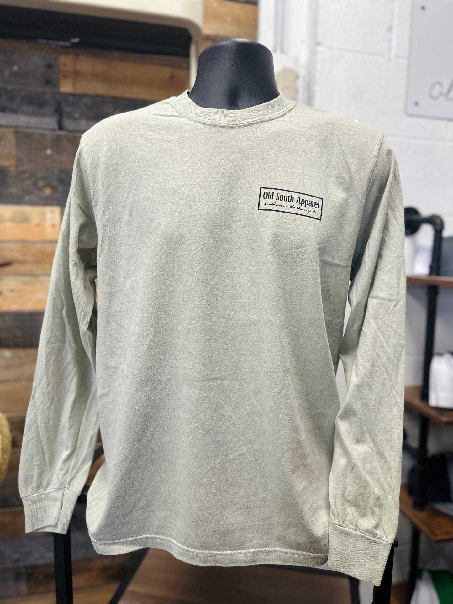 Camo Logo Long Sleeve Tee