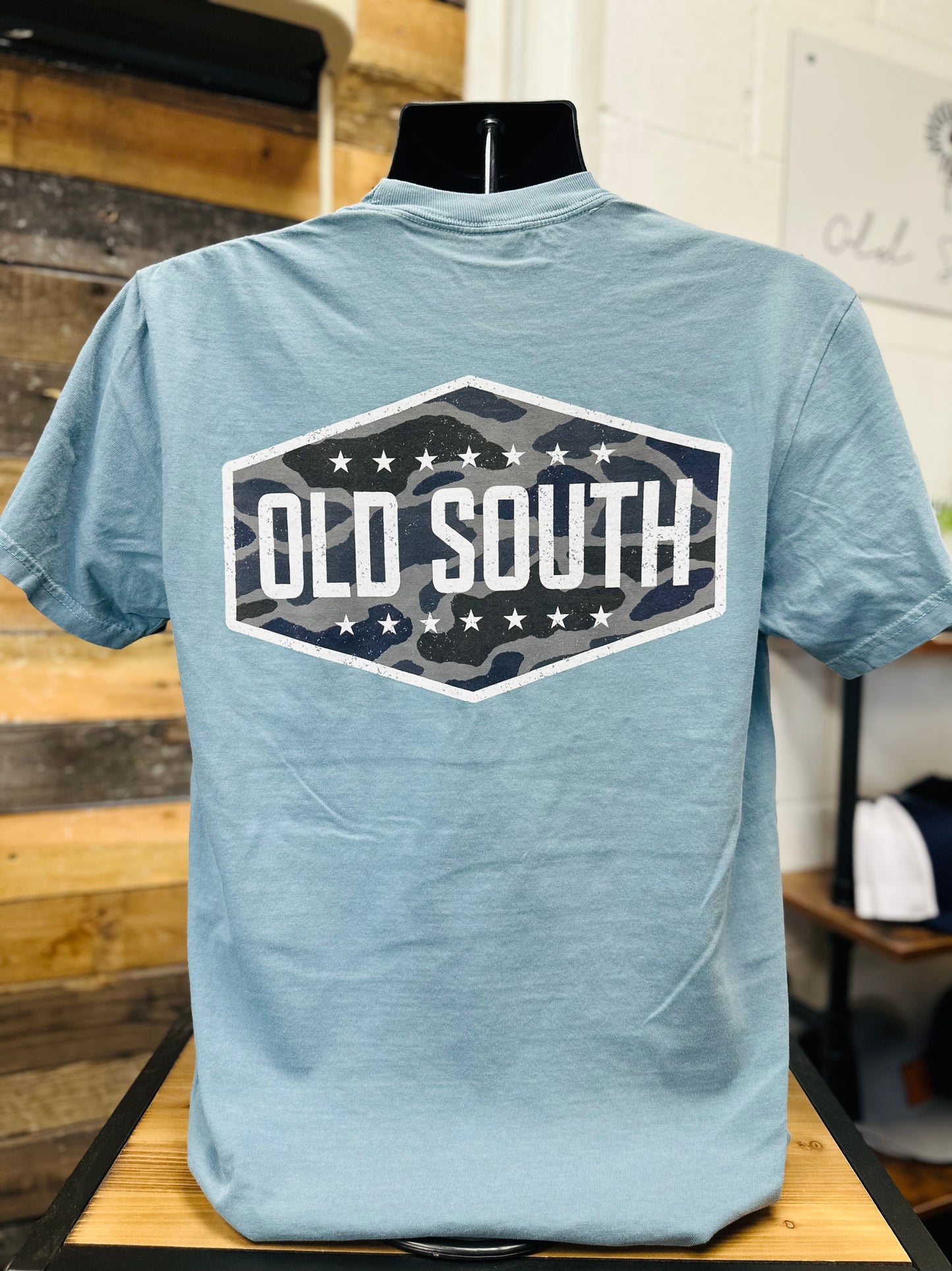 Blackout Camo Logo Short Sleeve Tee