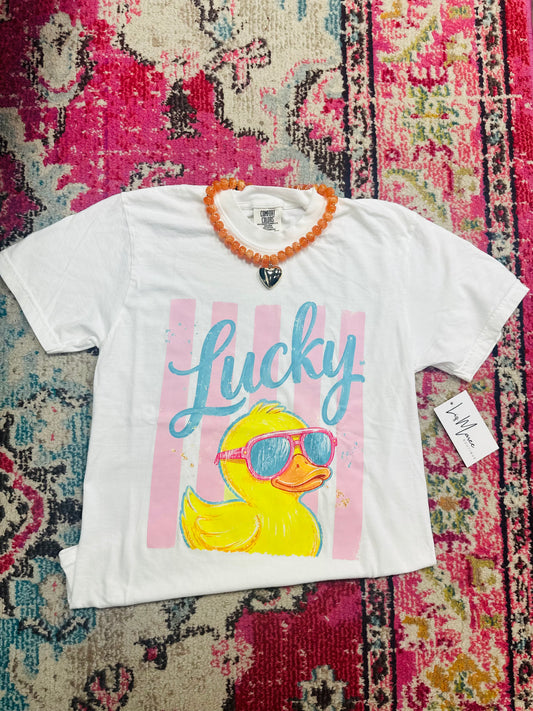 The Lucky Duck Striped Tee