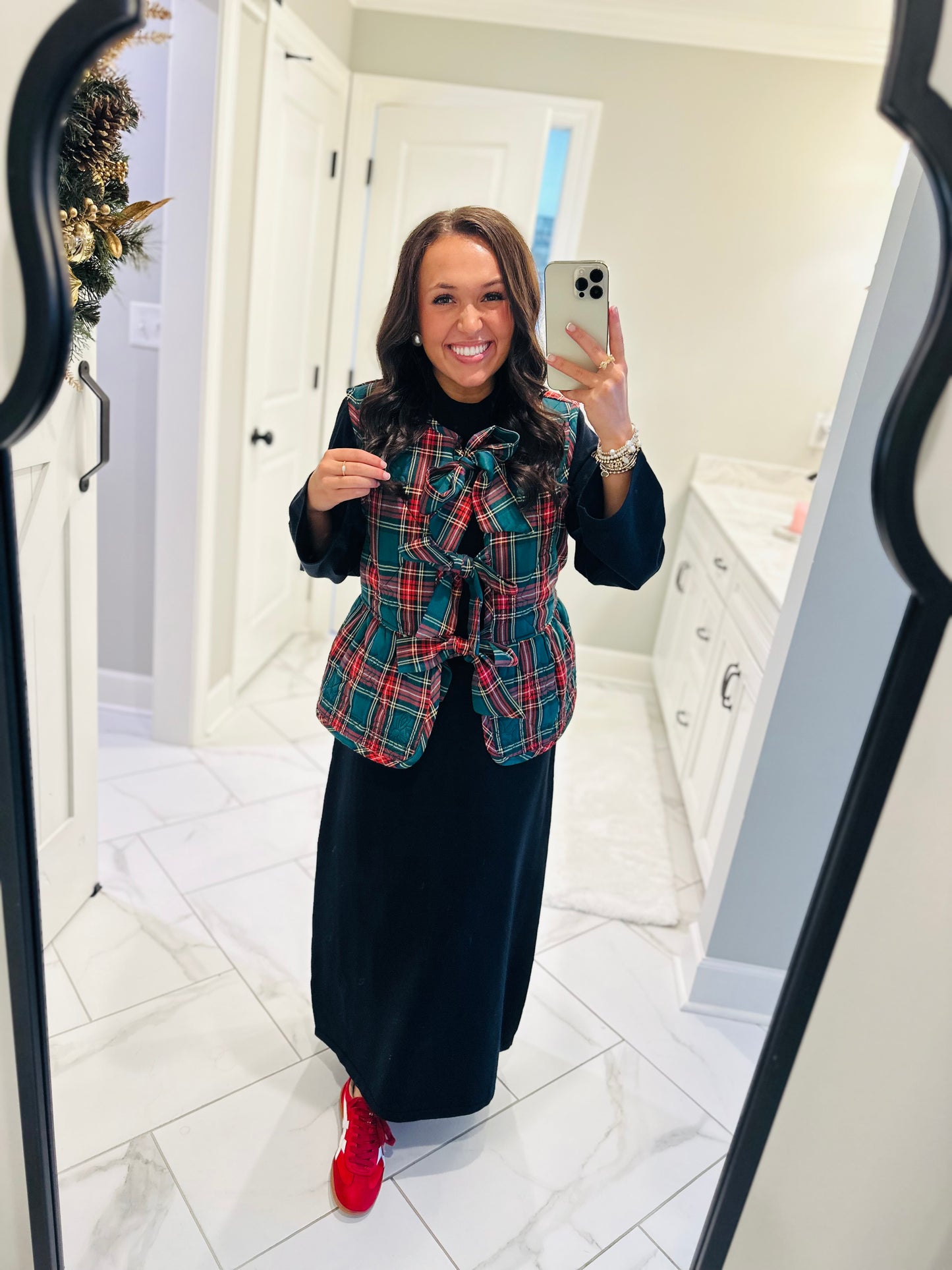 The Black Sweater Midi Dress