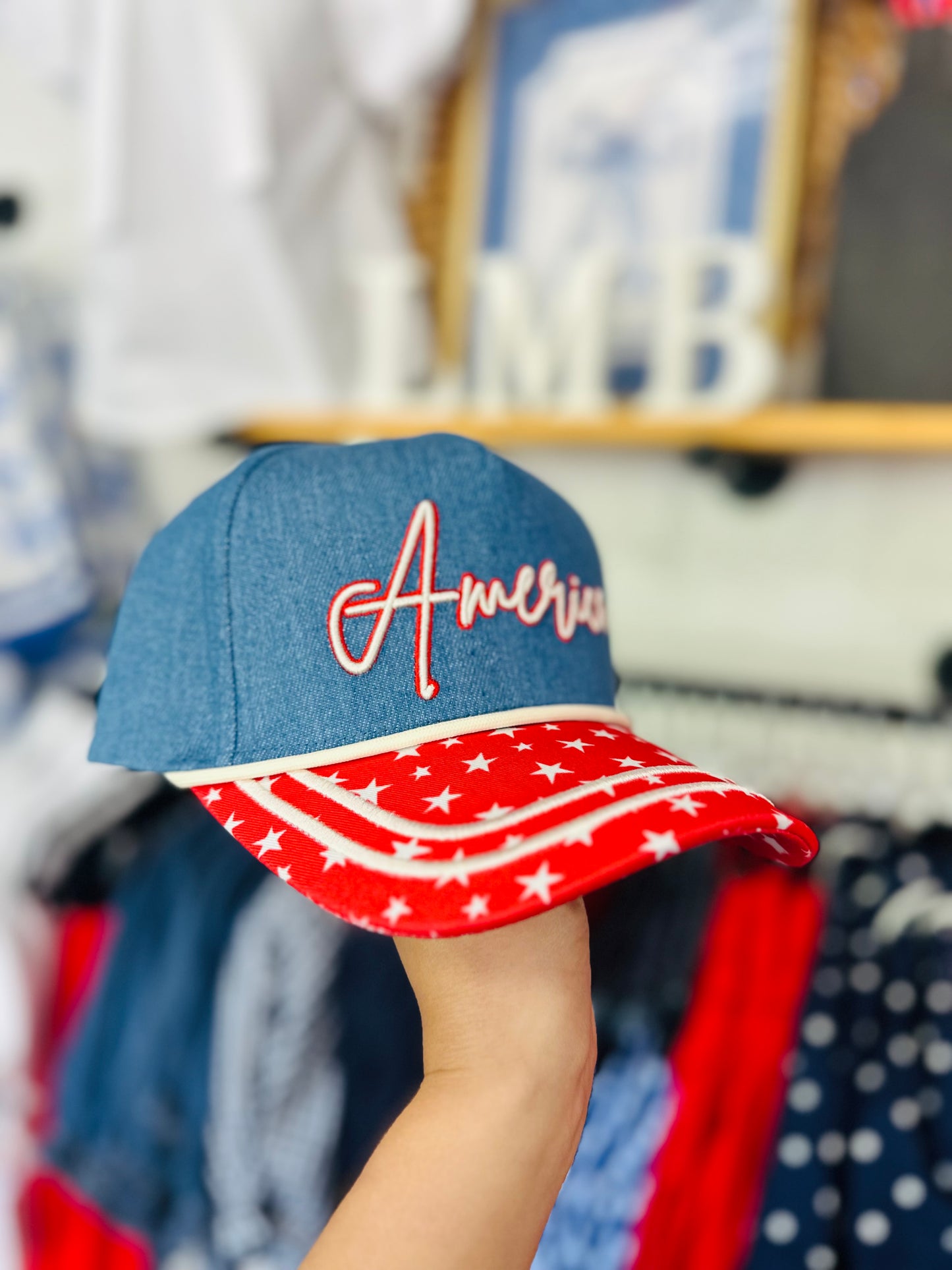 The Made In America Embroidered Trucker Hat