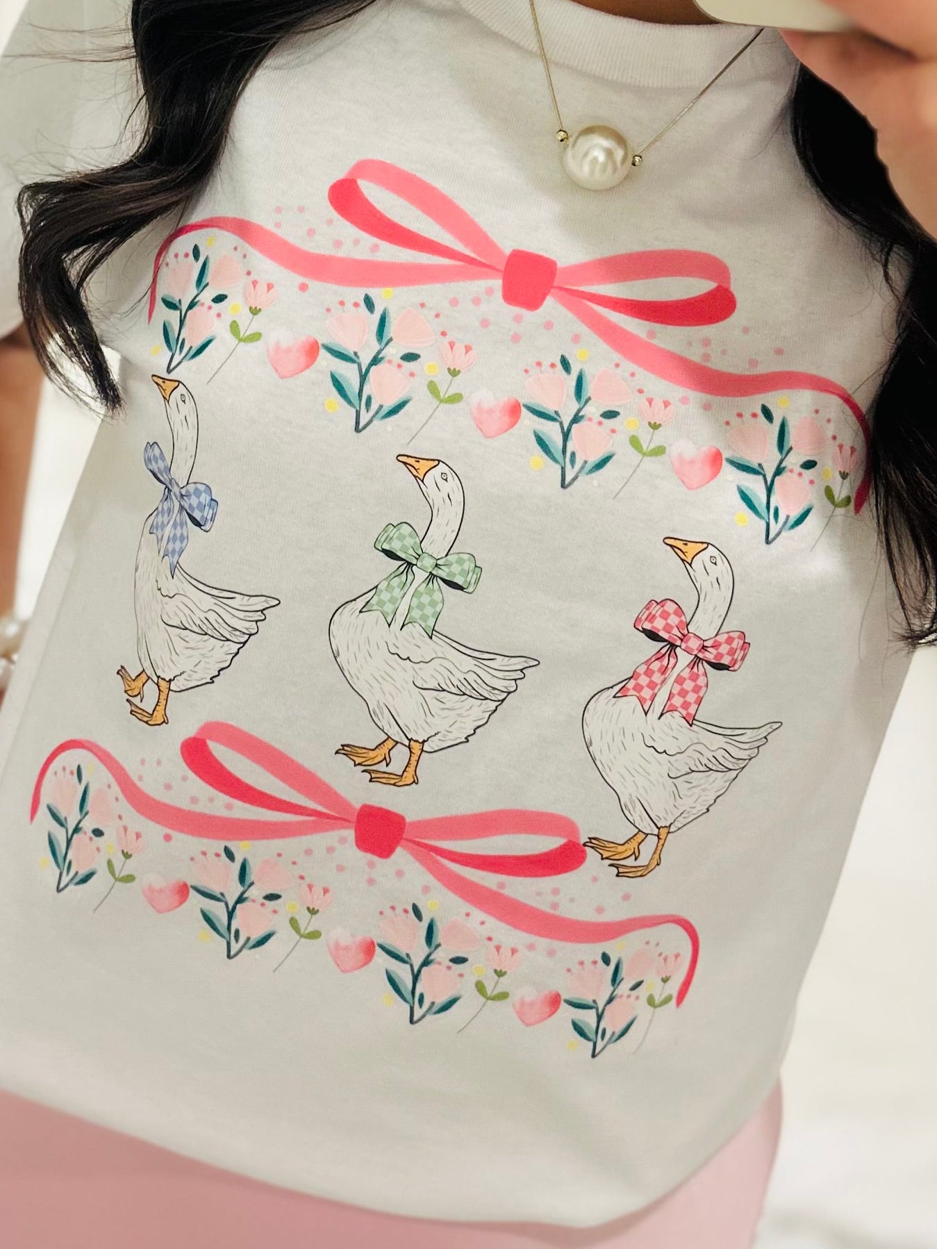 The Vintage Goose Coquette Tee