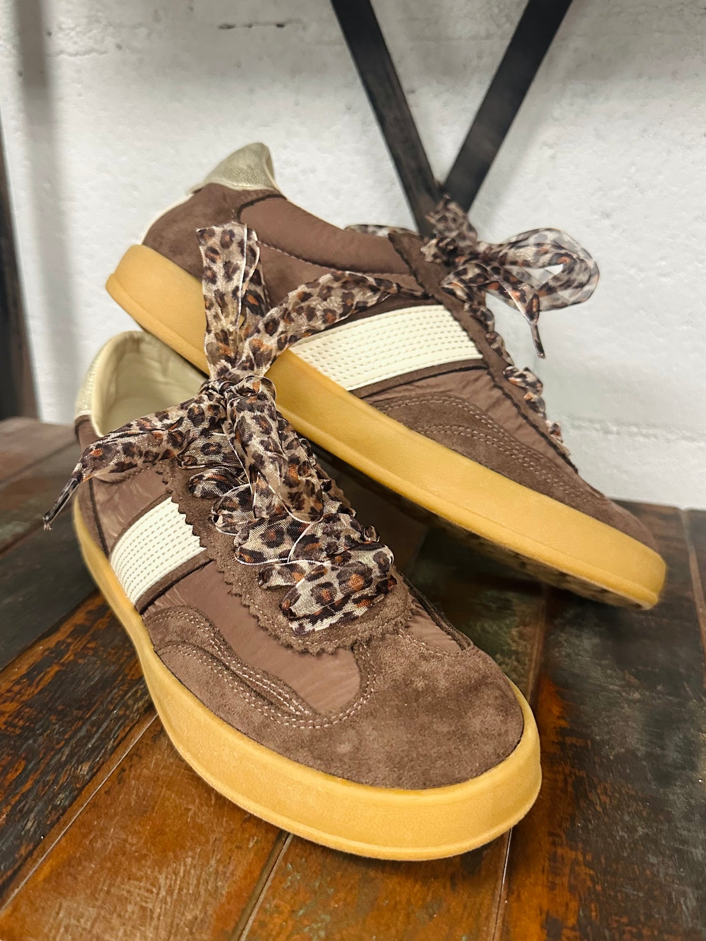The Dixie Coffee Suede Sneaker