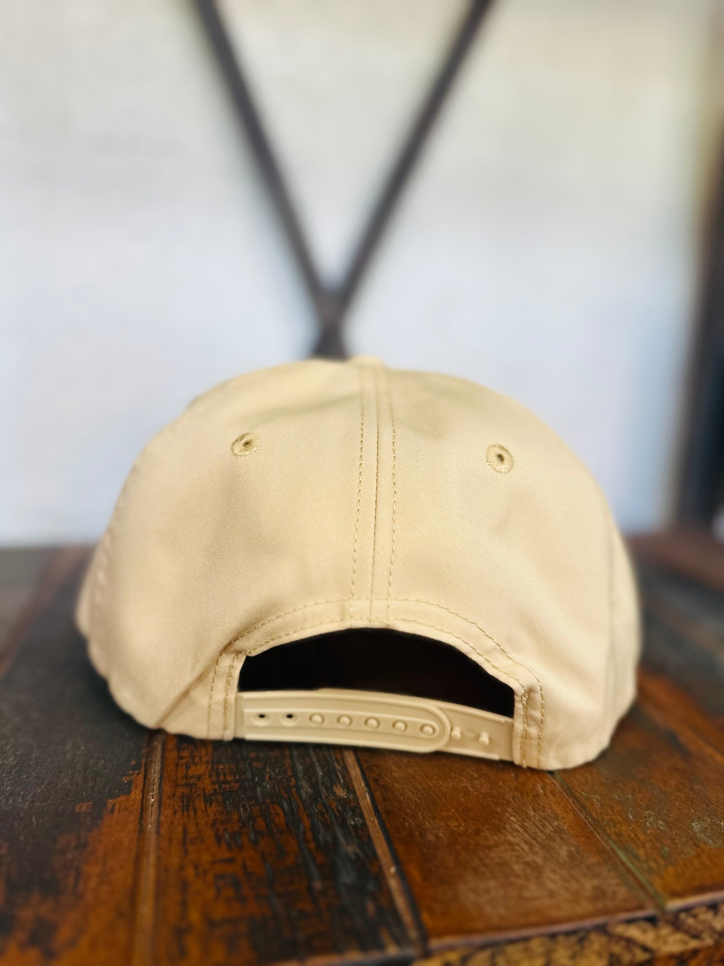 Single Antler Leather Patch Trucker Hat