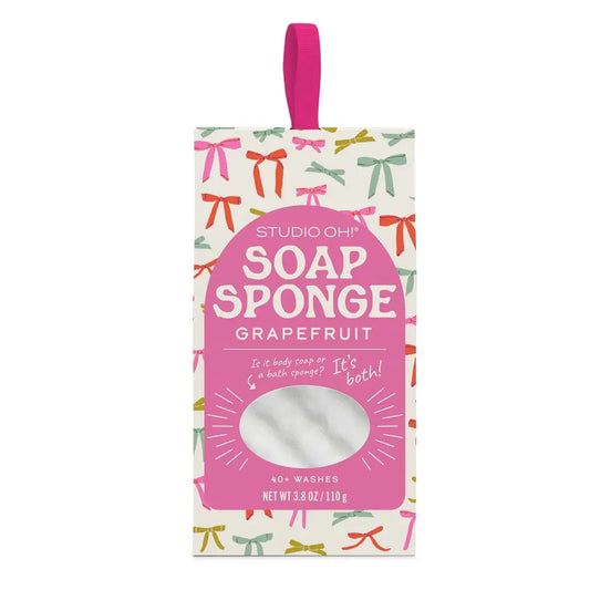 Put A Bow On It Soap Sponge - Grapefruit