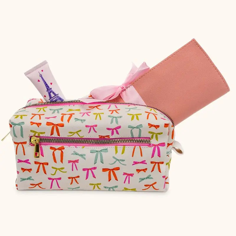 The Put A Bow On It Cosmetic Pouch