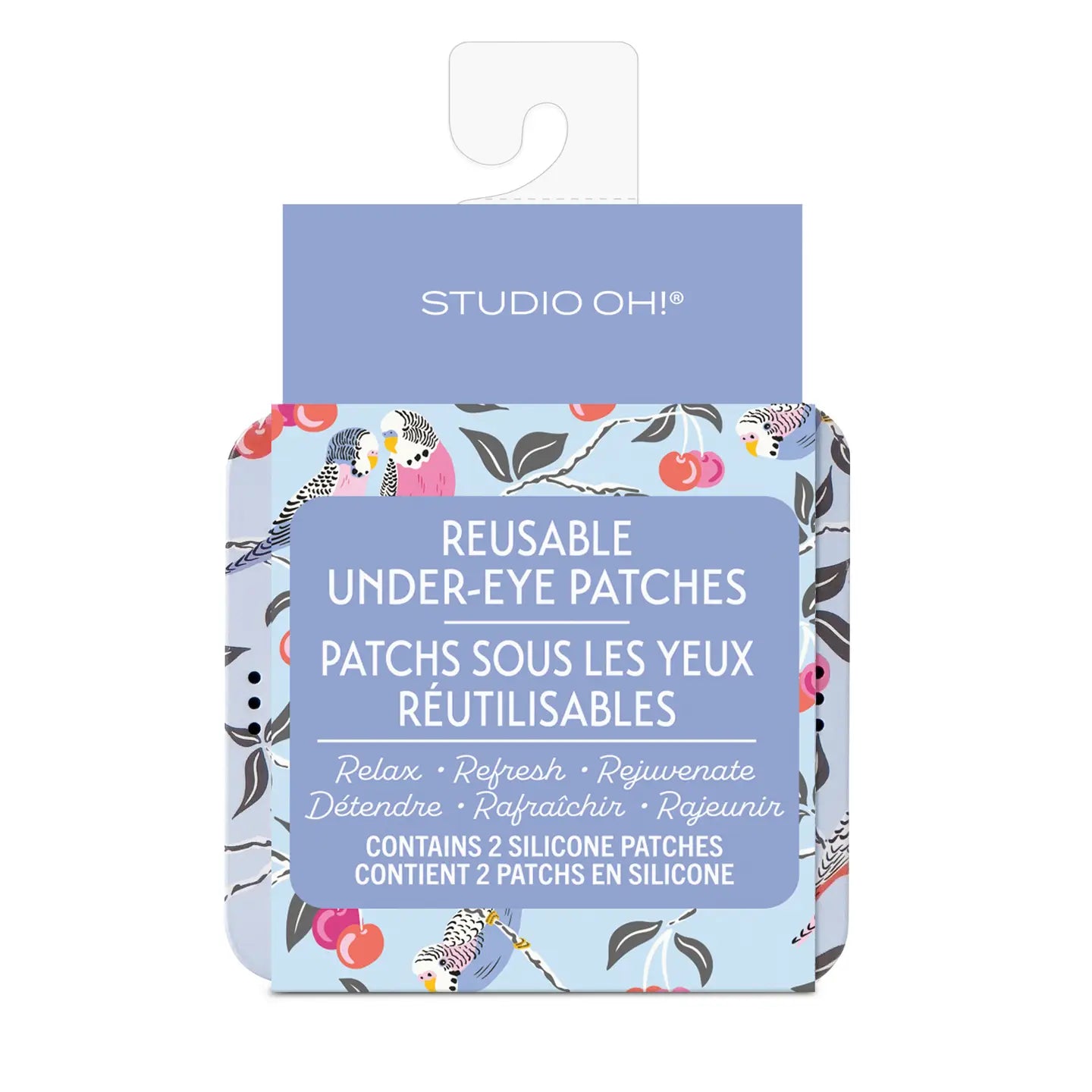 Birds in the Cherry Tree Reusable Under-Eye Patches