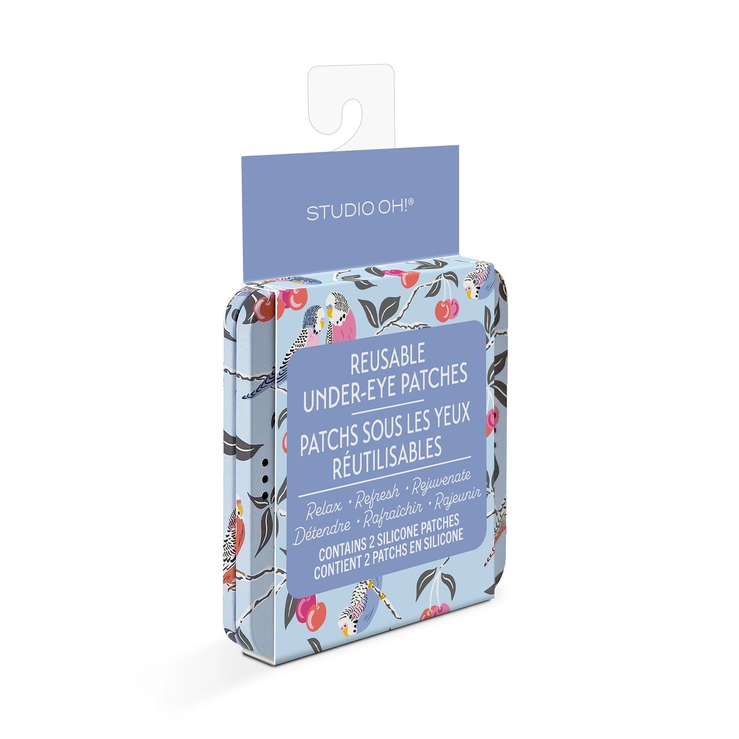 Birds in the Cherry Tree Reusable Under-Eye Patches