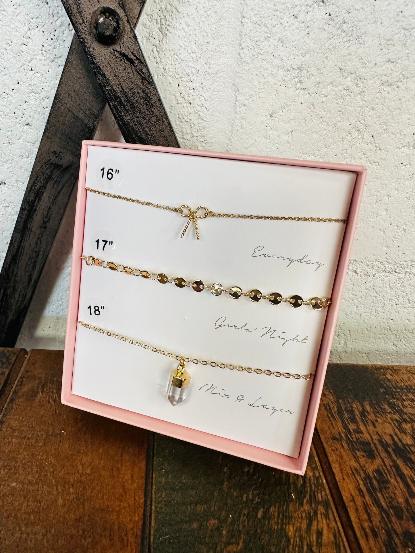 Gold Every Occasion Boxed Necklaces