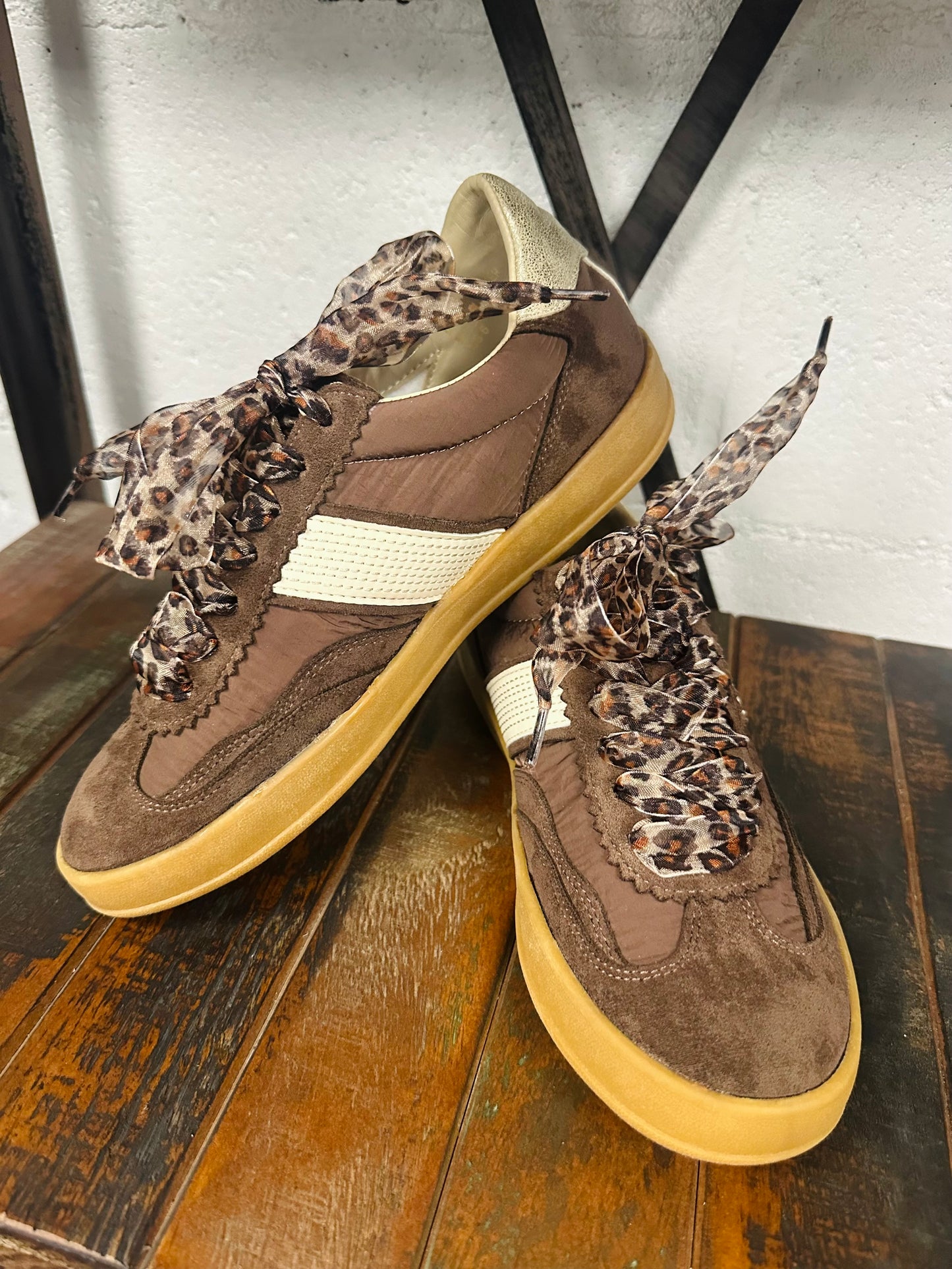 The Dixie Coffee Suede Sneaker